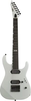 ESP E-II M-II 7B ET Pearl White 7 strings Electric guitar w/gig bag New bargain