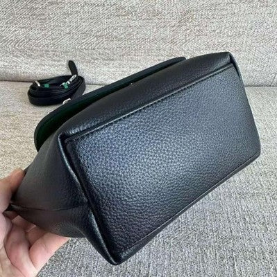 Longchamp Le Plague XS size Tote Bag Hand bag Shoulder bag Green Leather