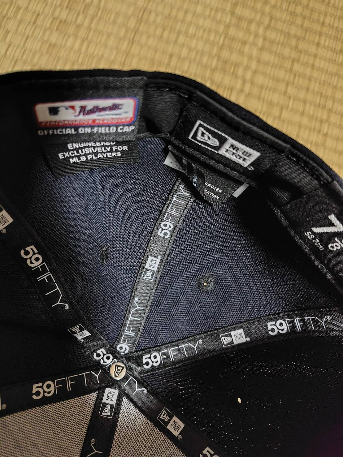 See description Size New Era Yankees Aaron Judge 59FIFTY Fitted Hat Navy acs