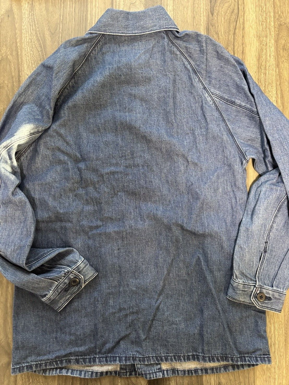 【Size S】UNIQLO Utility Denim Jacket Cotton Linen 457212 Please inquire for acs