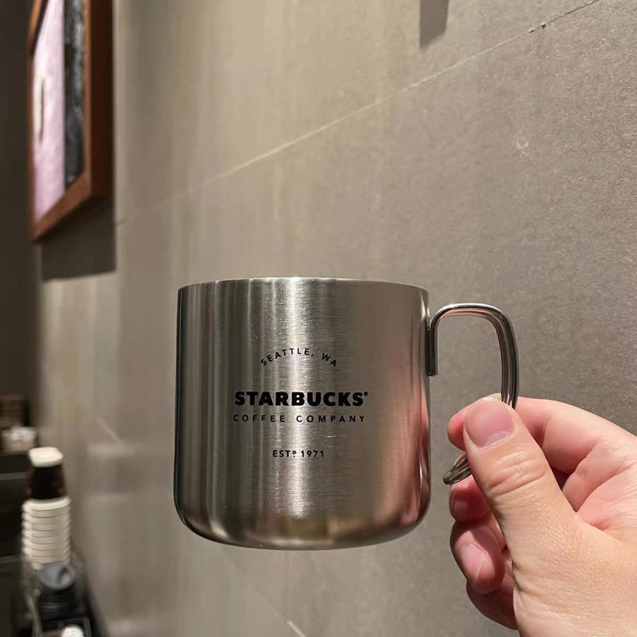 Bargain Price STARBUCKS 355ml 12oz mug cup stainless steel double structure