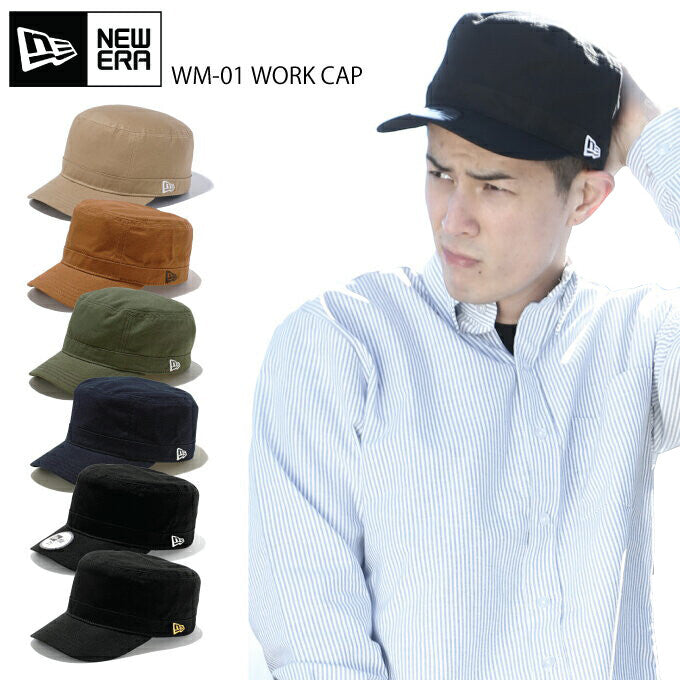 Bargain price NEW ERA WM-01 Duck Cotton Military Cap Work Cap Duck Canvas JPN