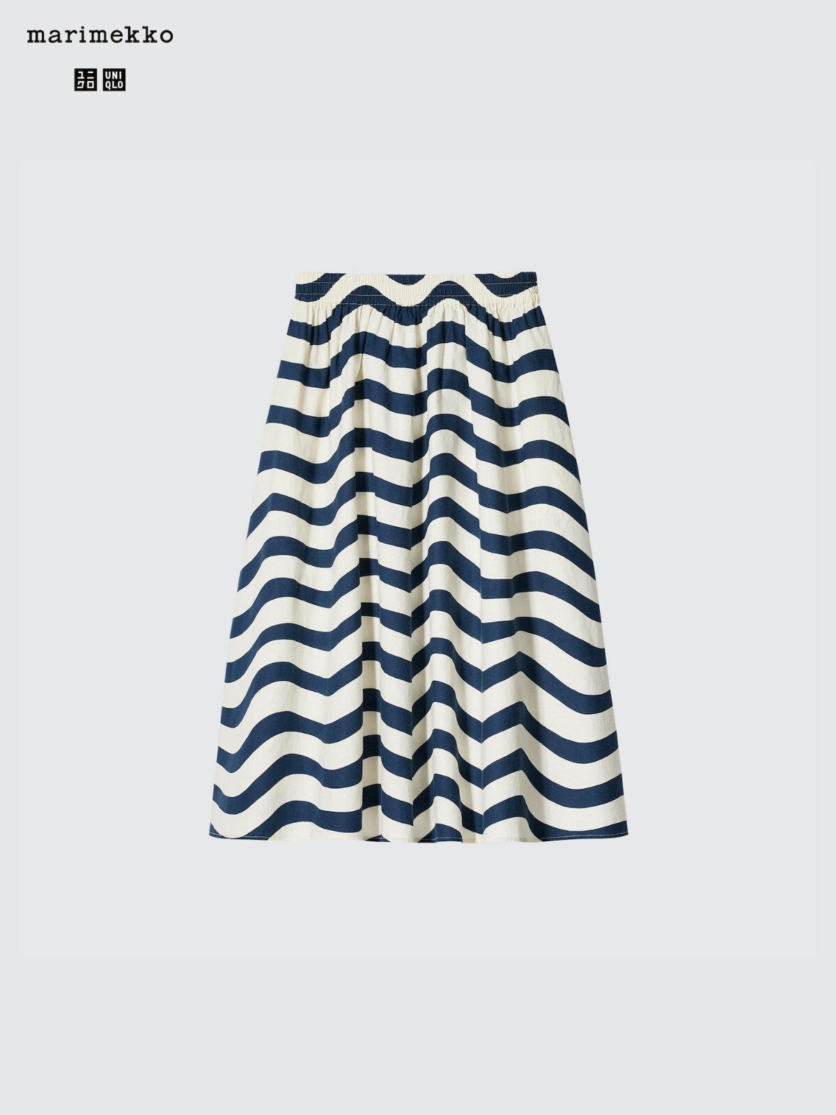 Bargain Price UNIQLO marimekko linen-blend skirt WOMEN New Japan