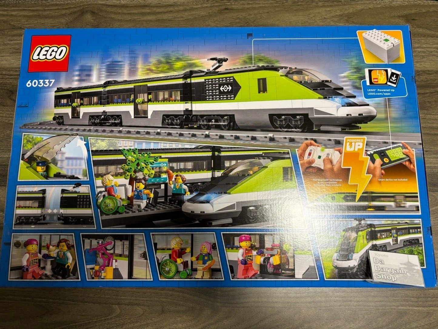 LAST ONE LEGO City Express Passenger Train Toy RC Lights Set 60337