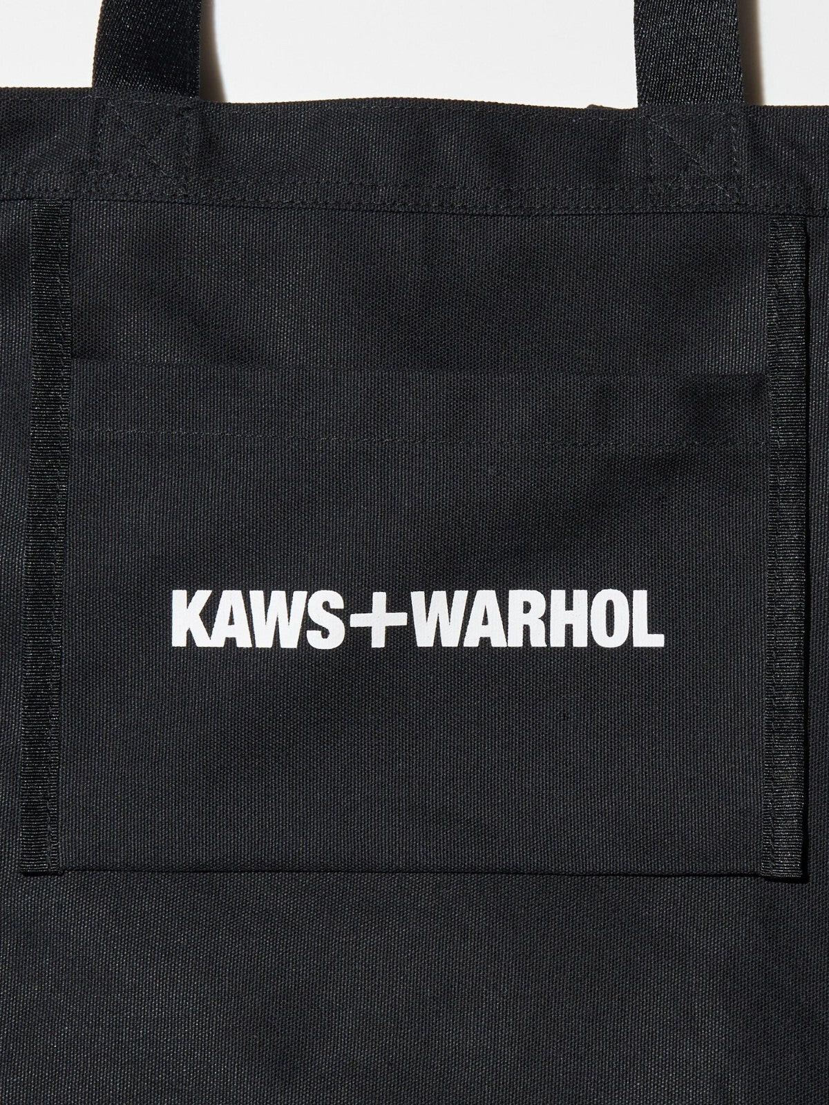 Bargain Price KAWS WARHOL UNIQLO Collaboration 2Way Tote Bag 2024 JAPAN NEW