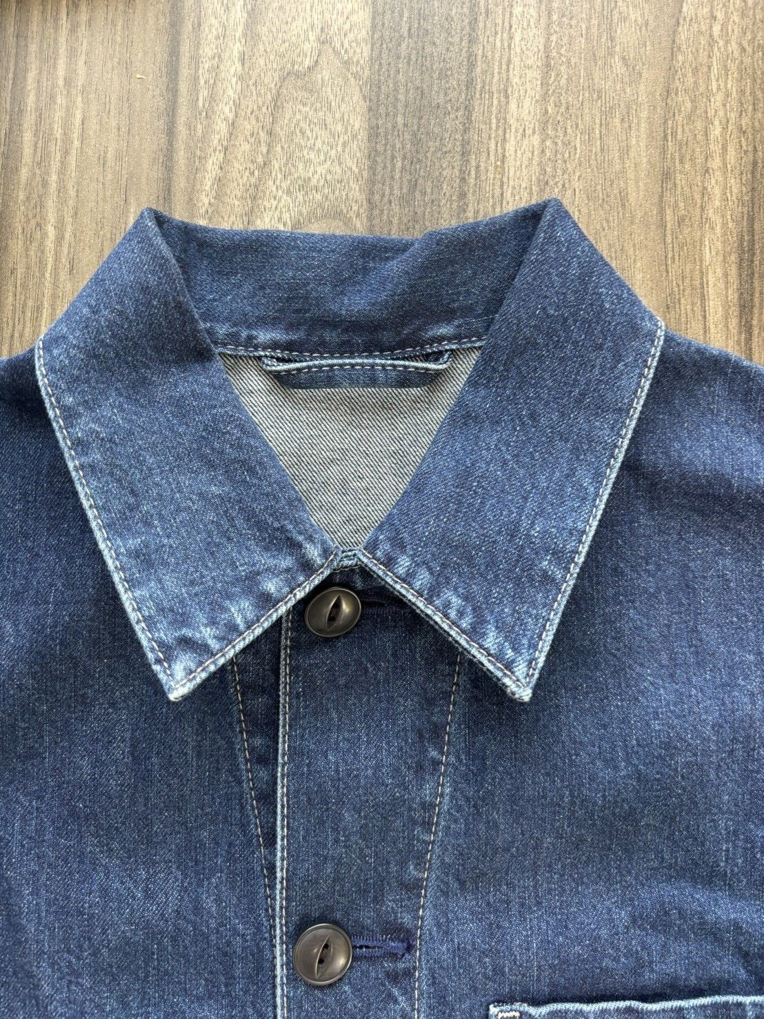 size S,XL　UNIQLO Utility Jacket (Denim) Blue Unisex Japan Large pocket  Used