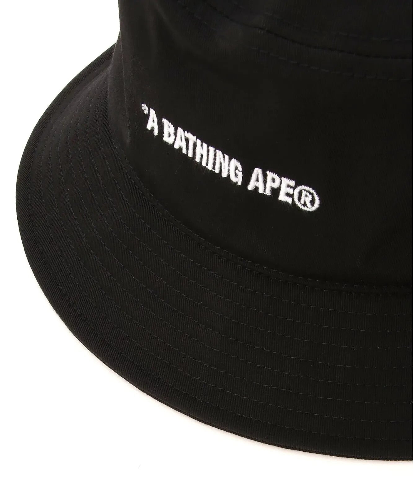 A Bathing Ape Men's Bucket Hat 2024 Model Embroidery Japan