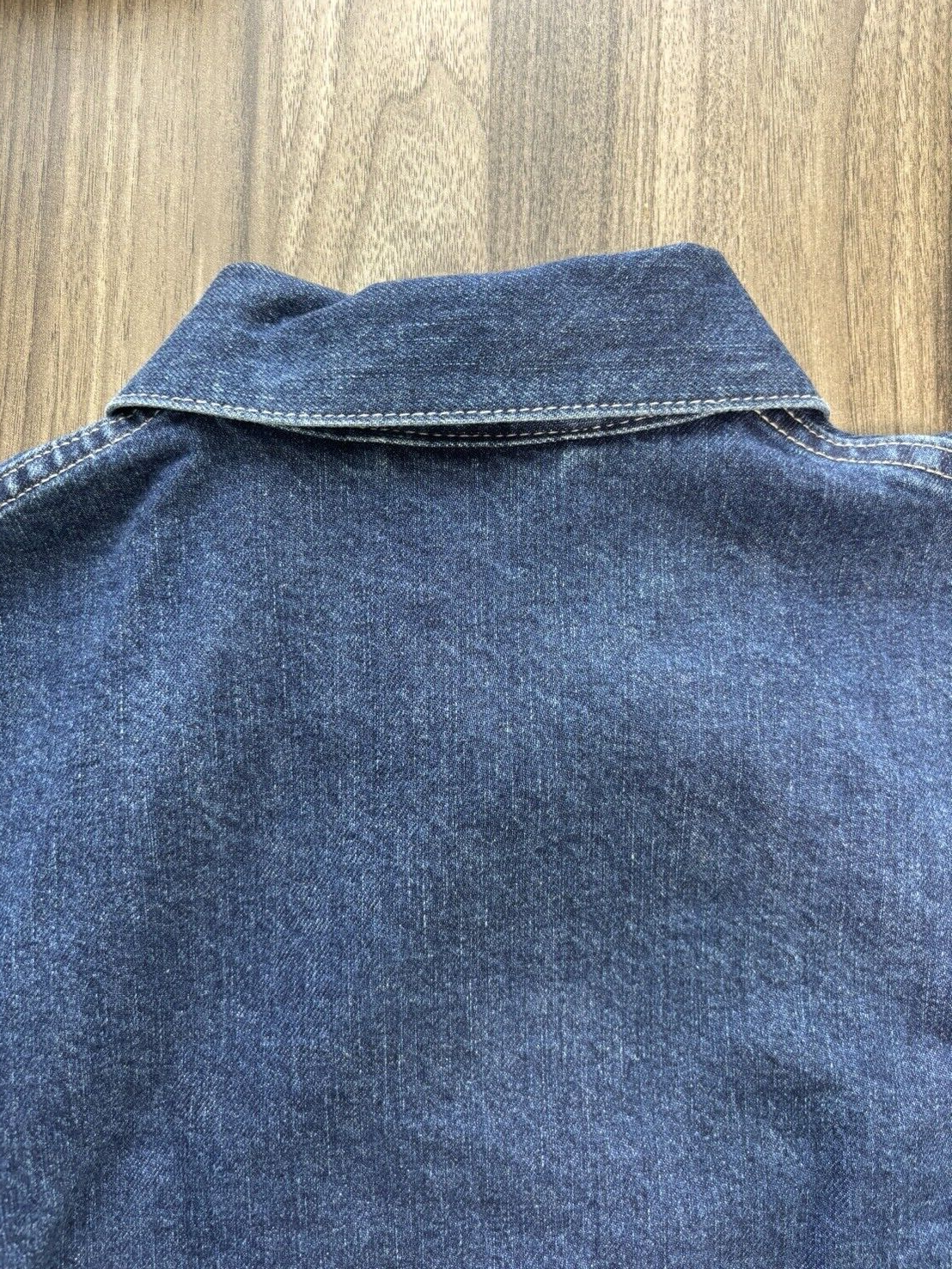 size S,XL　UNIQLO Utility Jacket (Denim) Blue Unisex Japan Large pocket  Used