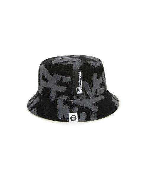 【SIze：M,L】AAPE BY A BATHING APE Bucket Hat 2024 Jacquard Woven AAPE Logo