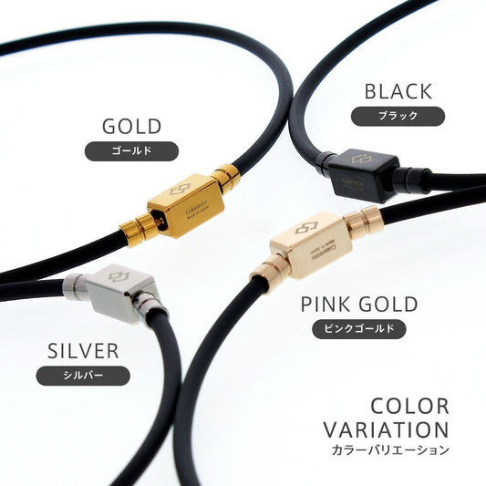 check description 4colors 3 sizes Colantotte Magnetic Necklace TAO Basic Neo