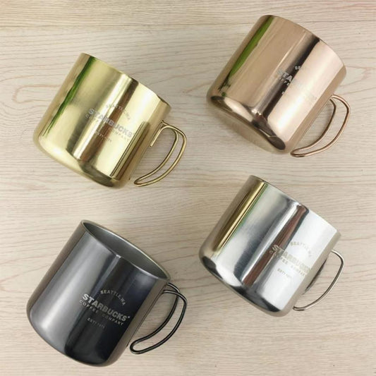 Bargain Price STARBUCKS 355ml 12oz mug cup stainless steel double structure
