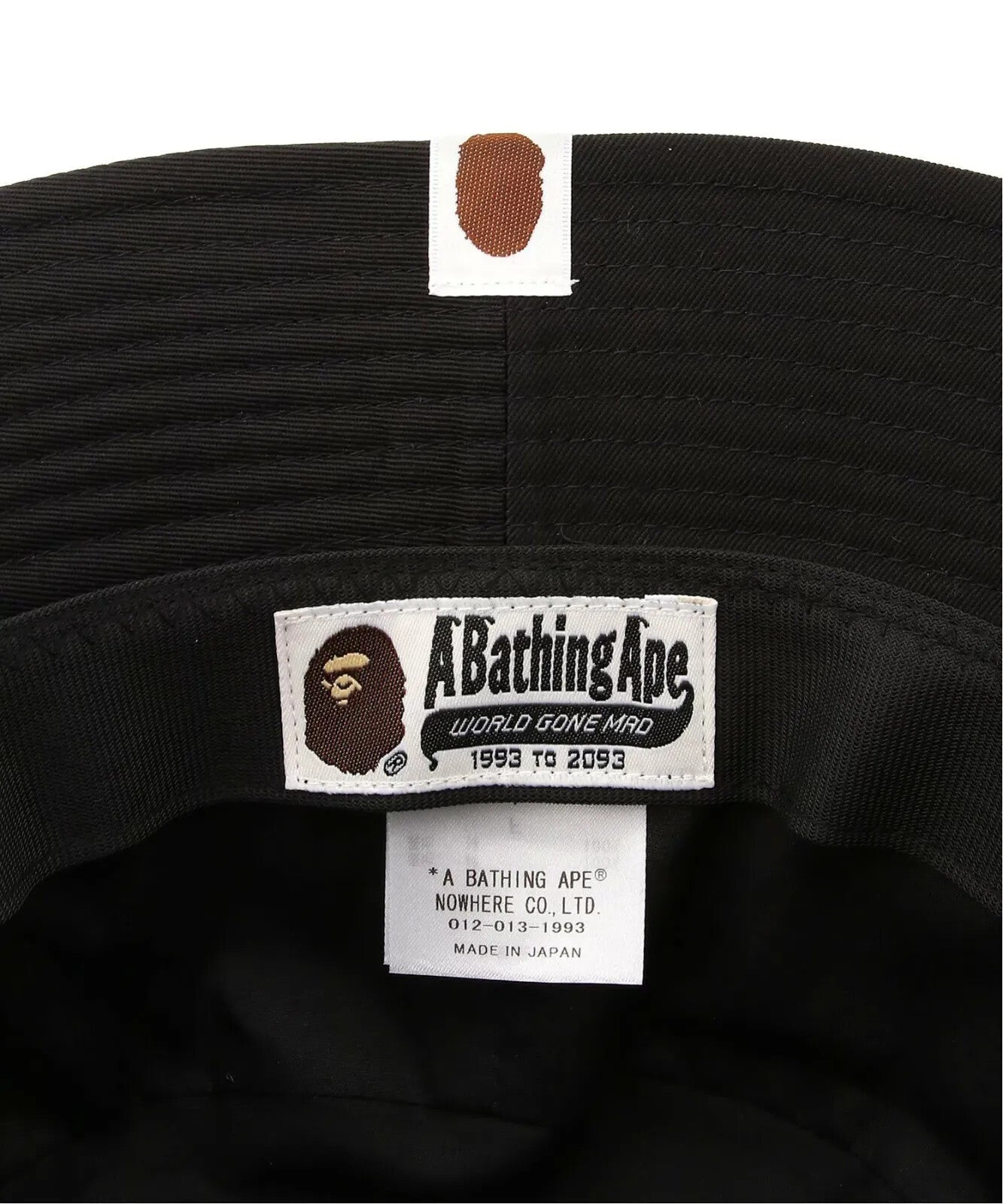 A Bathing Ape Men's Bucket Hat 2024 Model Embroidery Japan