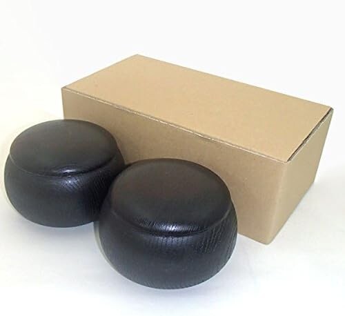 Go bowls Go stone set Hard glass Go stones Shinsei pine (about 10mm thick) JAPAN