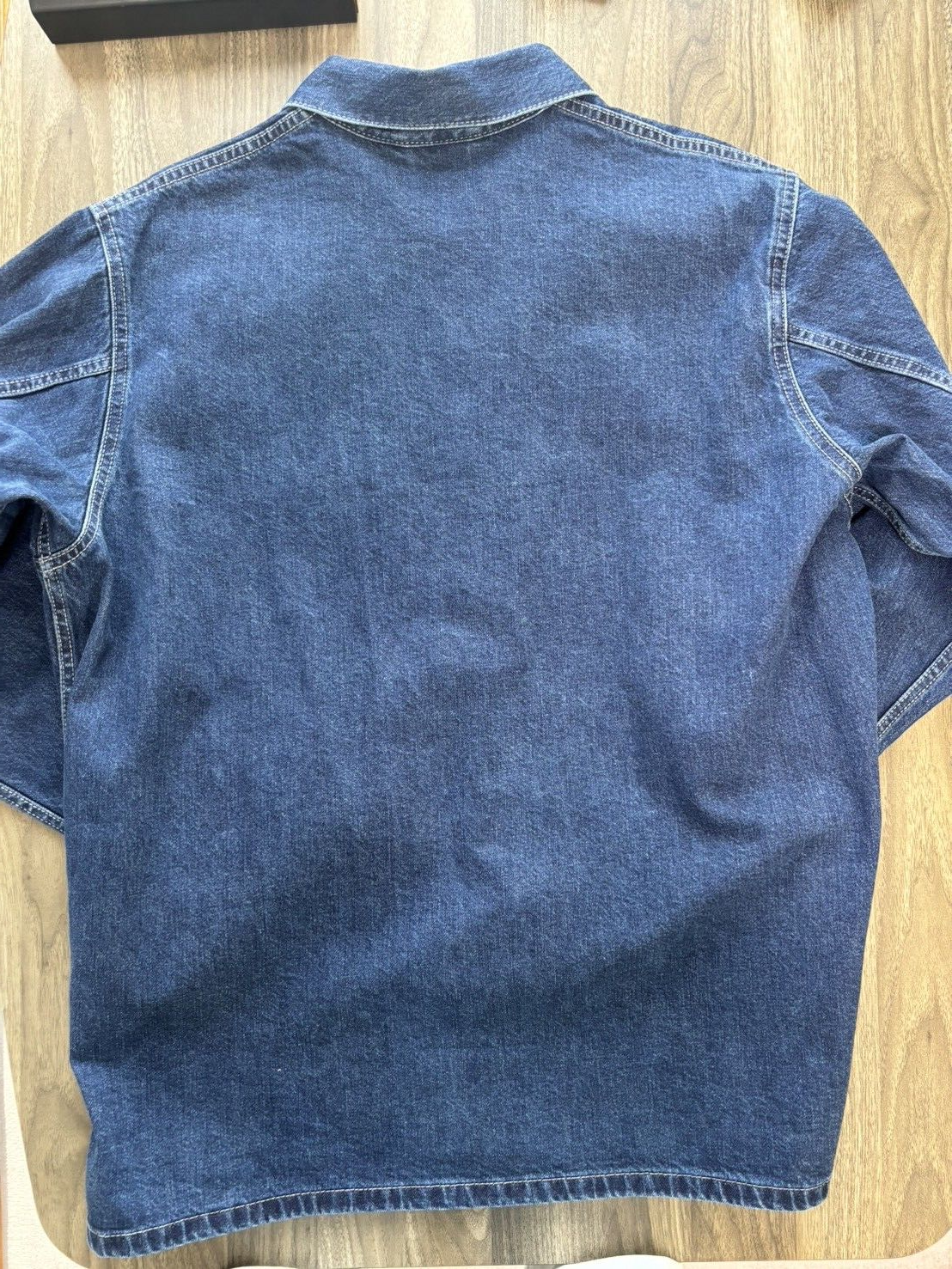 S,M,XL　UNIQLO Utility Jacket (Denim) Blue Unisex Japan Large pocket NEW