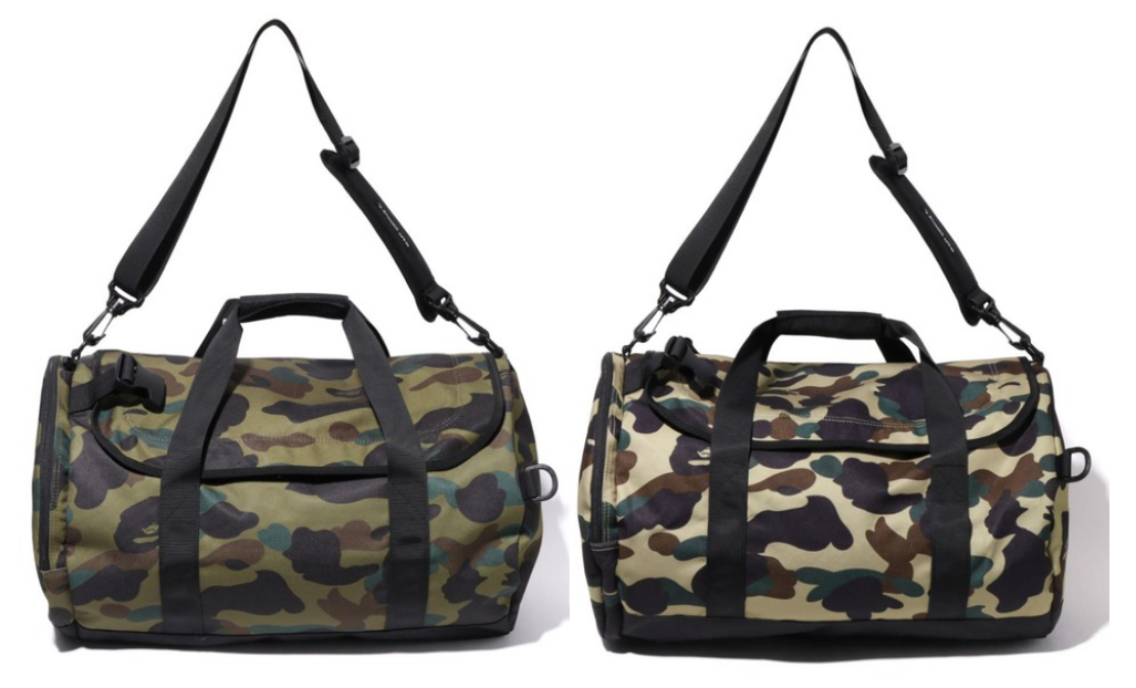 Bargain Price A BATHING APE Bag Boston Bag 1ST CAMO 3WAY BAG Kids
