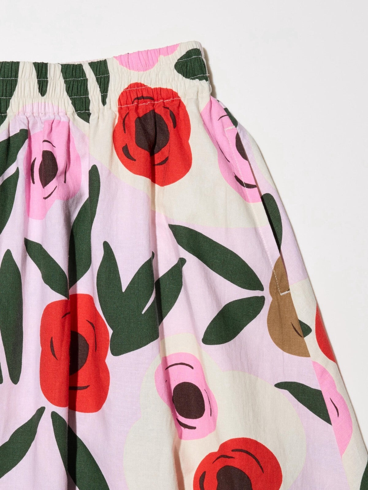 Bargain Price UNIQLO marimekko linen-blend skirt WOMEN New Japan