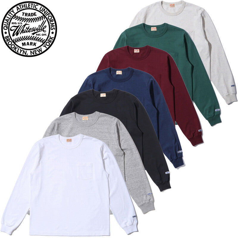 Bargain Price 【1pack】WHITESVILLE  Long Sleeve Pockets T-Shirt WV68849Japan Toyo