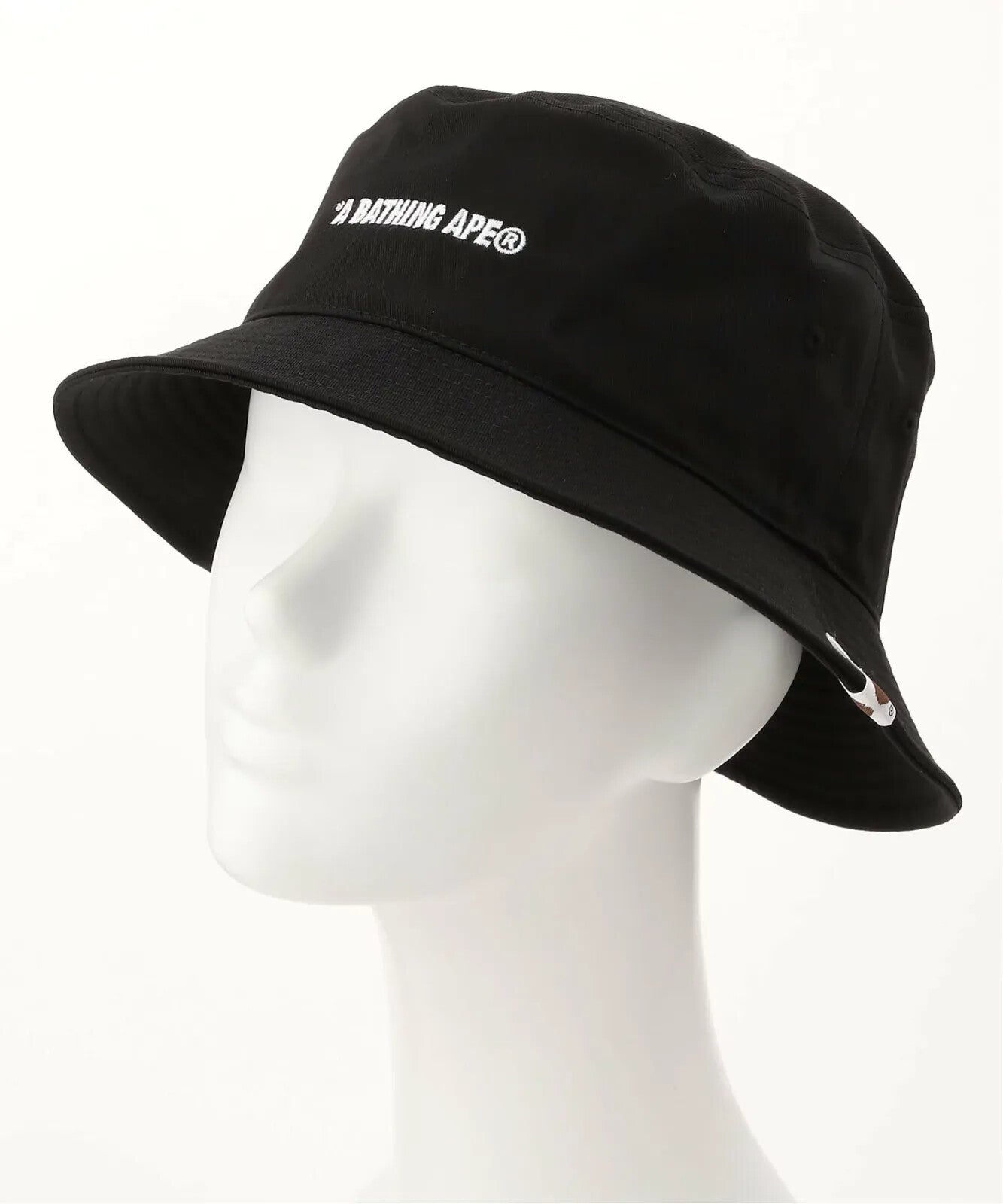 A Bathing Ape Men's Bucket Hat 2024 Model Embroidery Japan