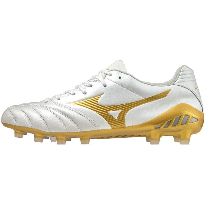 P1GA2320 MIZUNO Soccer Shoes MONARCIDA NEO 2 ELITE White Gold US6.5-12.0