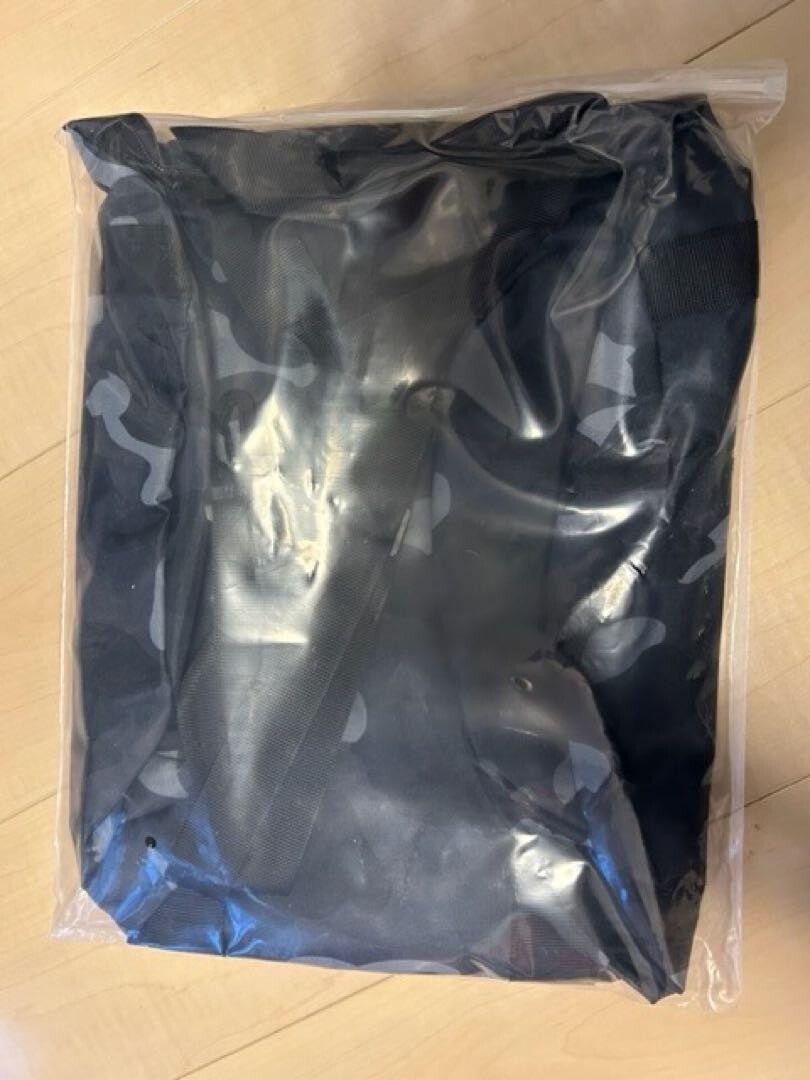 NEW BAPE A Bathing Ape Duffle Bag Camo Black 2022 Spring Magazine Free Gift