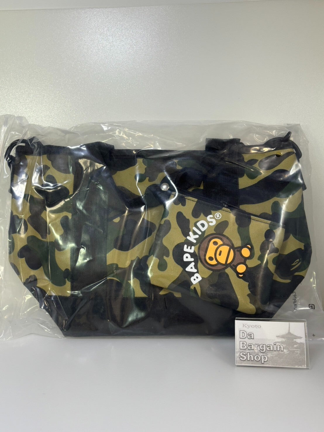 NEW A BATHING APE BAPE KIDS Tote Bag & Mini Purse Set 2021 from Japan