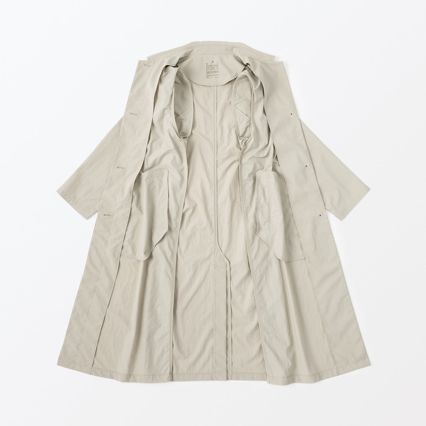 【select：XS-XXL】 MUJI Water-Repellent Stand Fall Collar Coat  UV-Protection Women