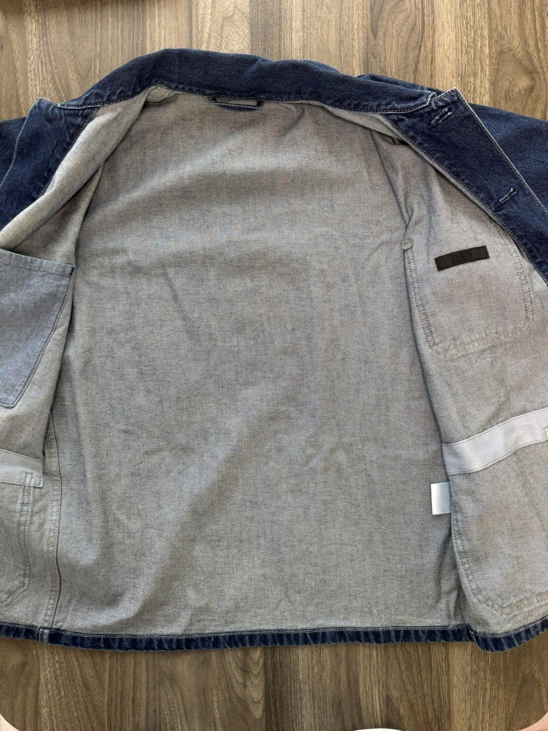 size S,XL　UNIQLO Utility Jacket (Denim) Blue Unisex Japan Large pocket  Used