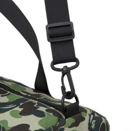 BAPE A Bathing Ape Duffle Bag Hand Bag Camo Green 2020 Spring Magazine JAPAN　NEｗ