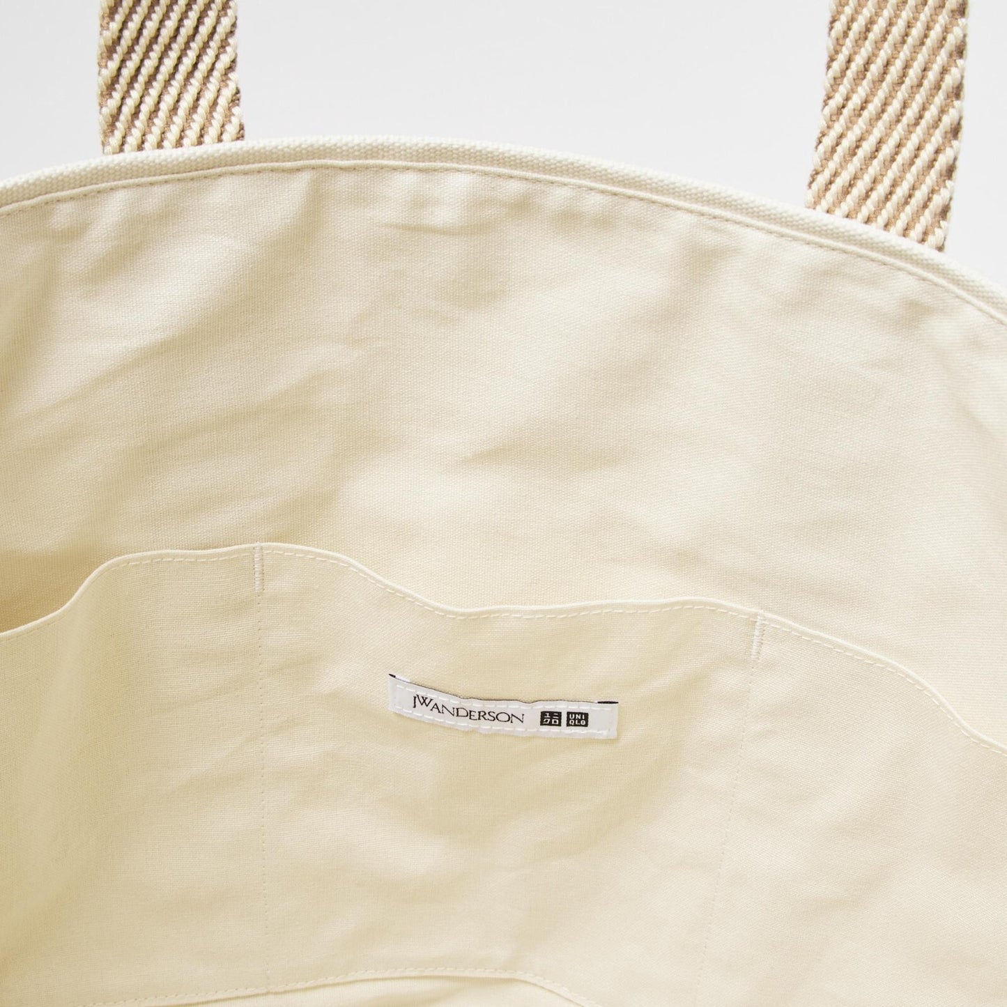 Bargain price UNIQLO JW ANDERSON Tote Bag Cotton Canvas Unisex 466780