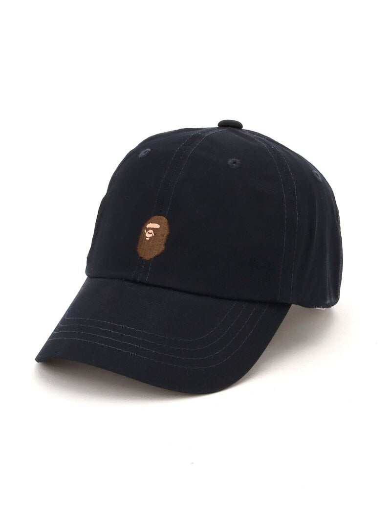 【Free size： Japan limited edition】 A BATHING APE APE HEAD ONE POINT CAP