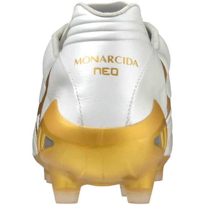 P1GA2320 MIZUNO Soccer Shoes MONARCIDA NEO 2 ELITE White Gold US6.5-12.0