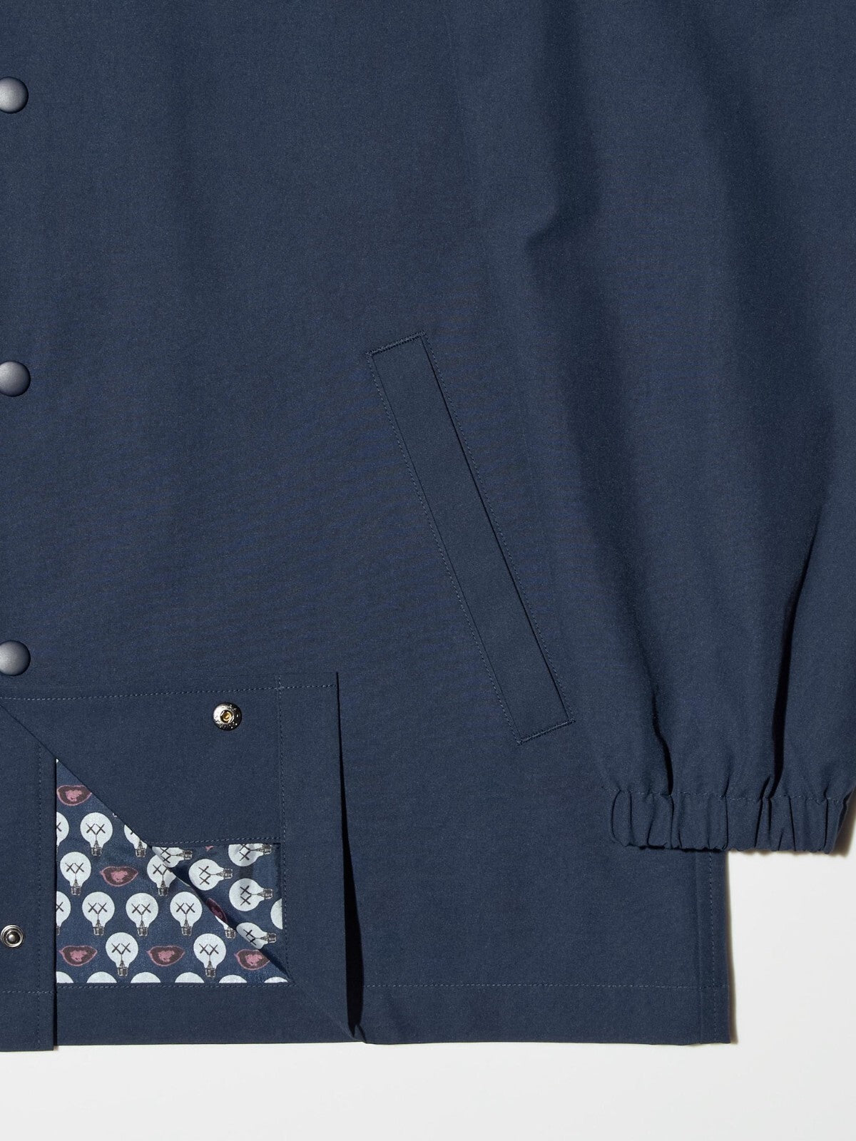 NEW  UNIQLO KAWS & WARHOL COLLECTION Coach Jacket Black Navy XS- XL JAPAN