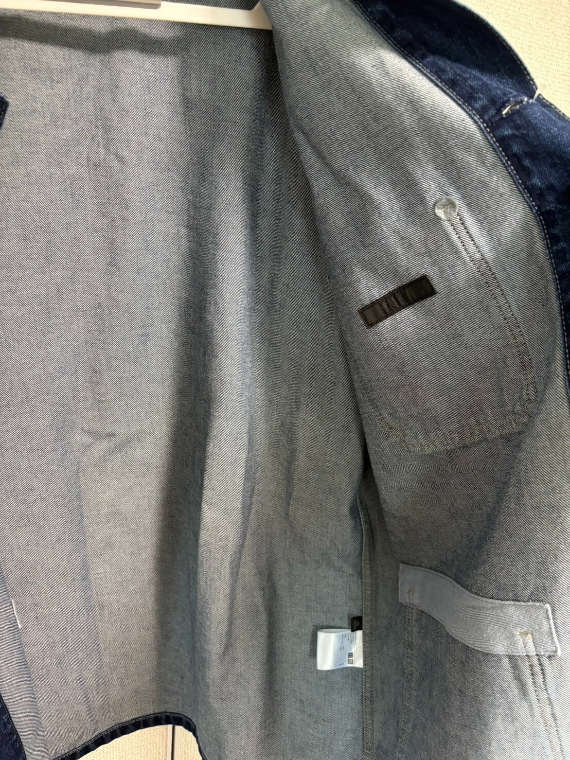 S,M,XL　UNIQLO Utility Jacket (Denim) Blue Unisex Japan Large pocket NEWsp