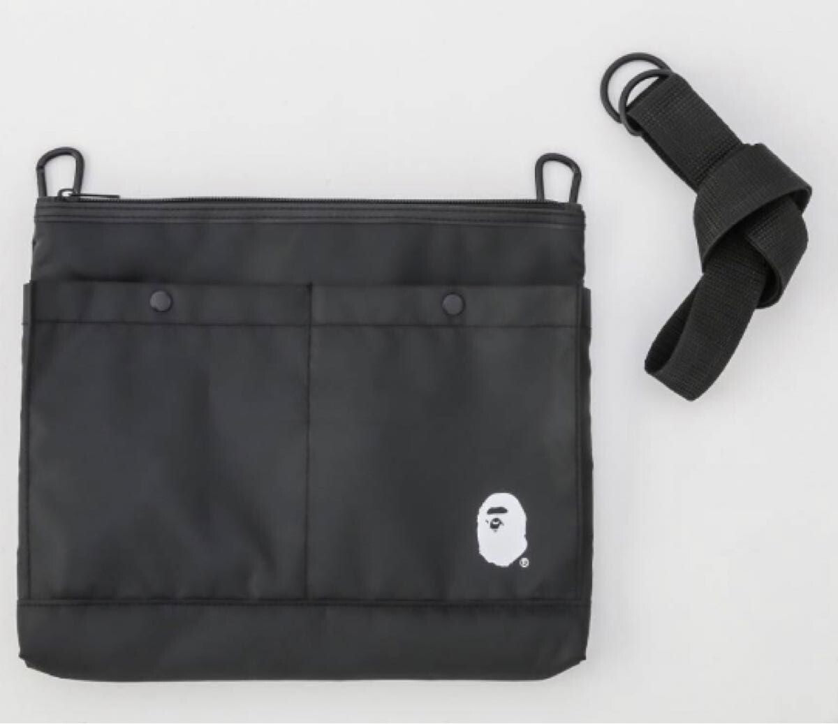 BAPE A Bathing Ape Bag-in-bag Shoulder Bag Sacoche 2017 AW Magazine Free Gift