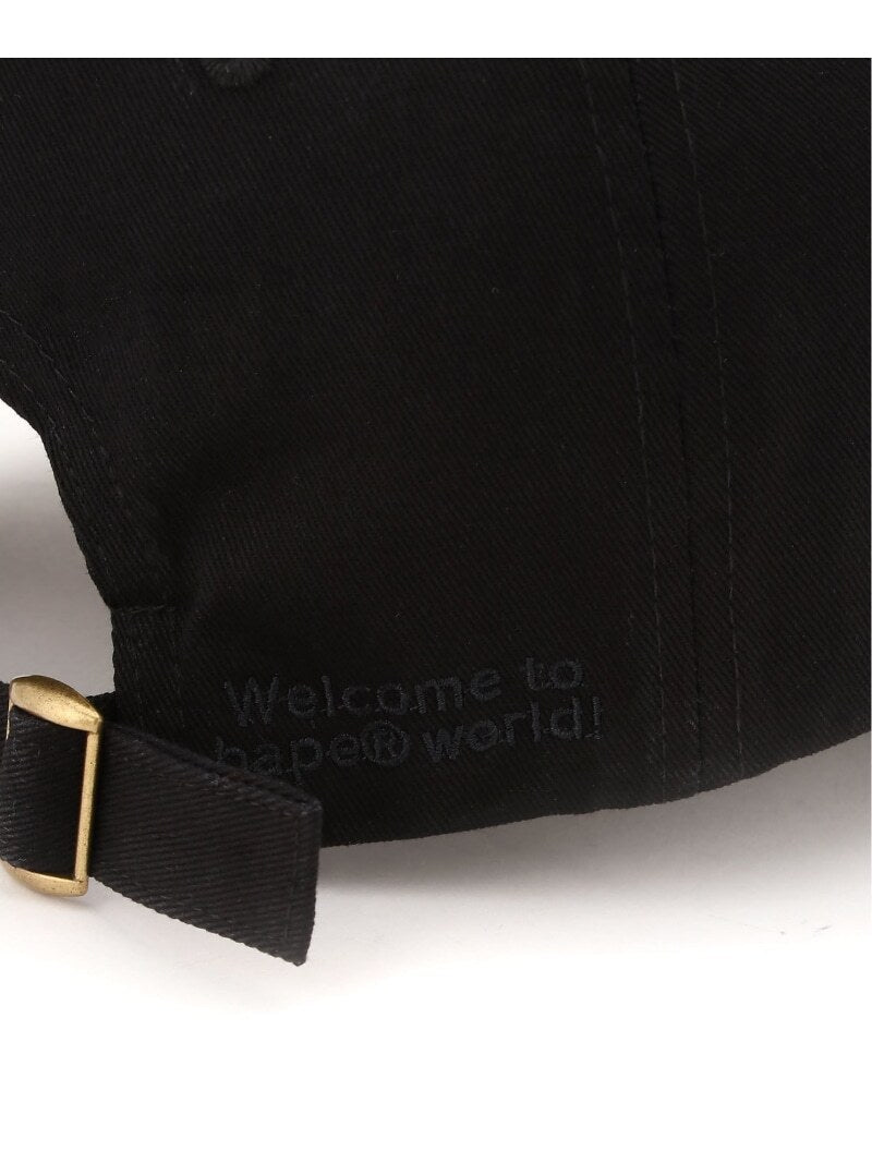 【Free size： Japan limited edition】 A BATHING APE APE HEAD ONE POINT CAP