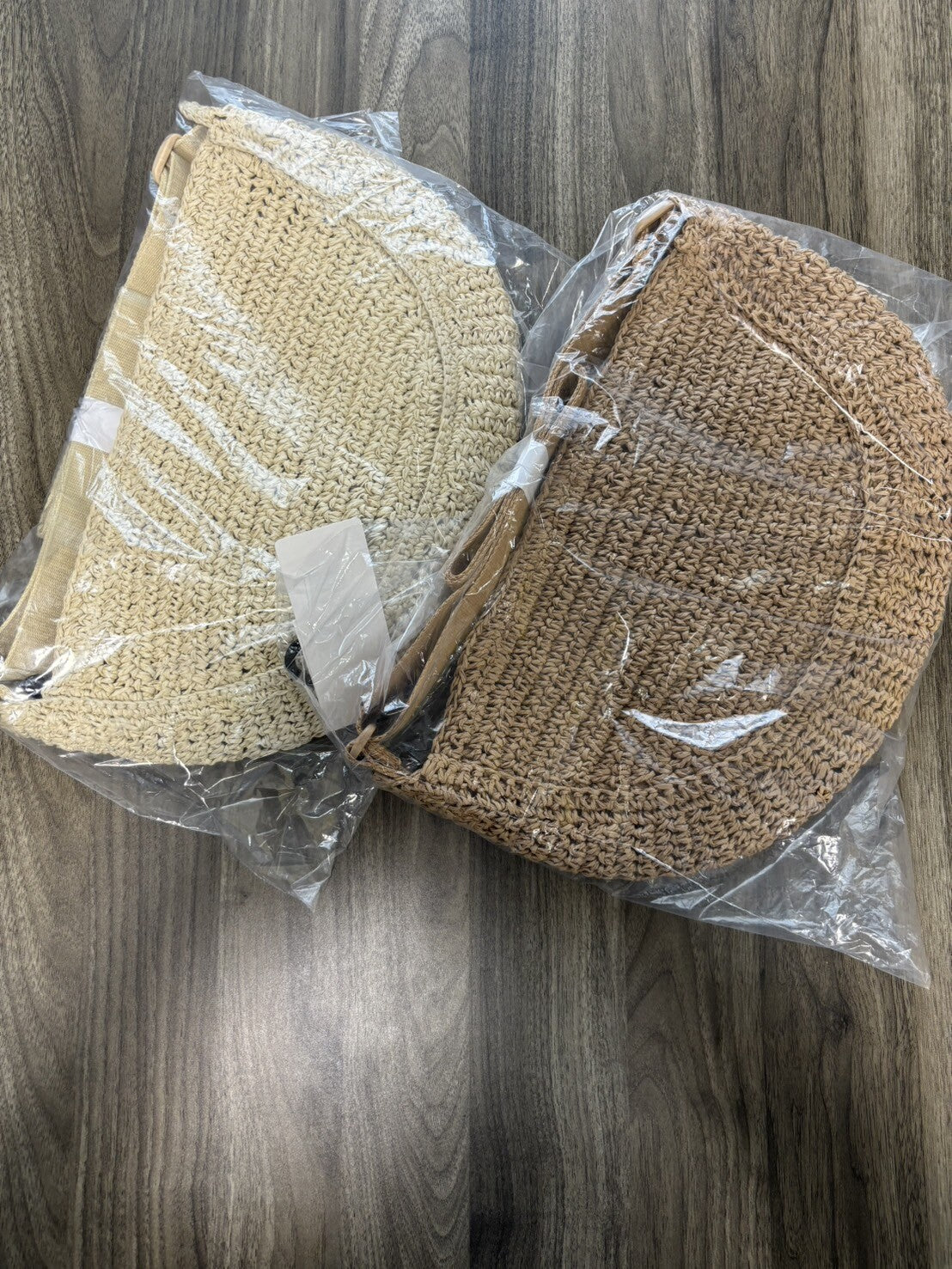 bargain price Uniqlo Round Mini Crochet Bag NATURAL / Beige NEW 468659 acs