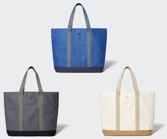 Bargain price UNIQLO JW ANDERSON Tote Bag Cotton Canvas Unisex 466780