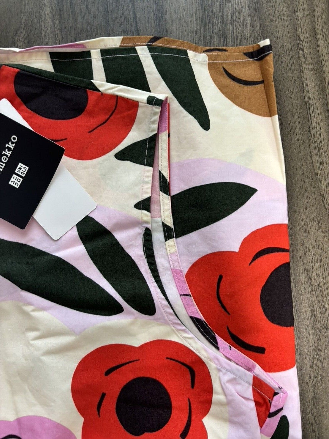 Bargain Price UNIQLO marimekko V-Neck Sleeveless Flare Dress Japan