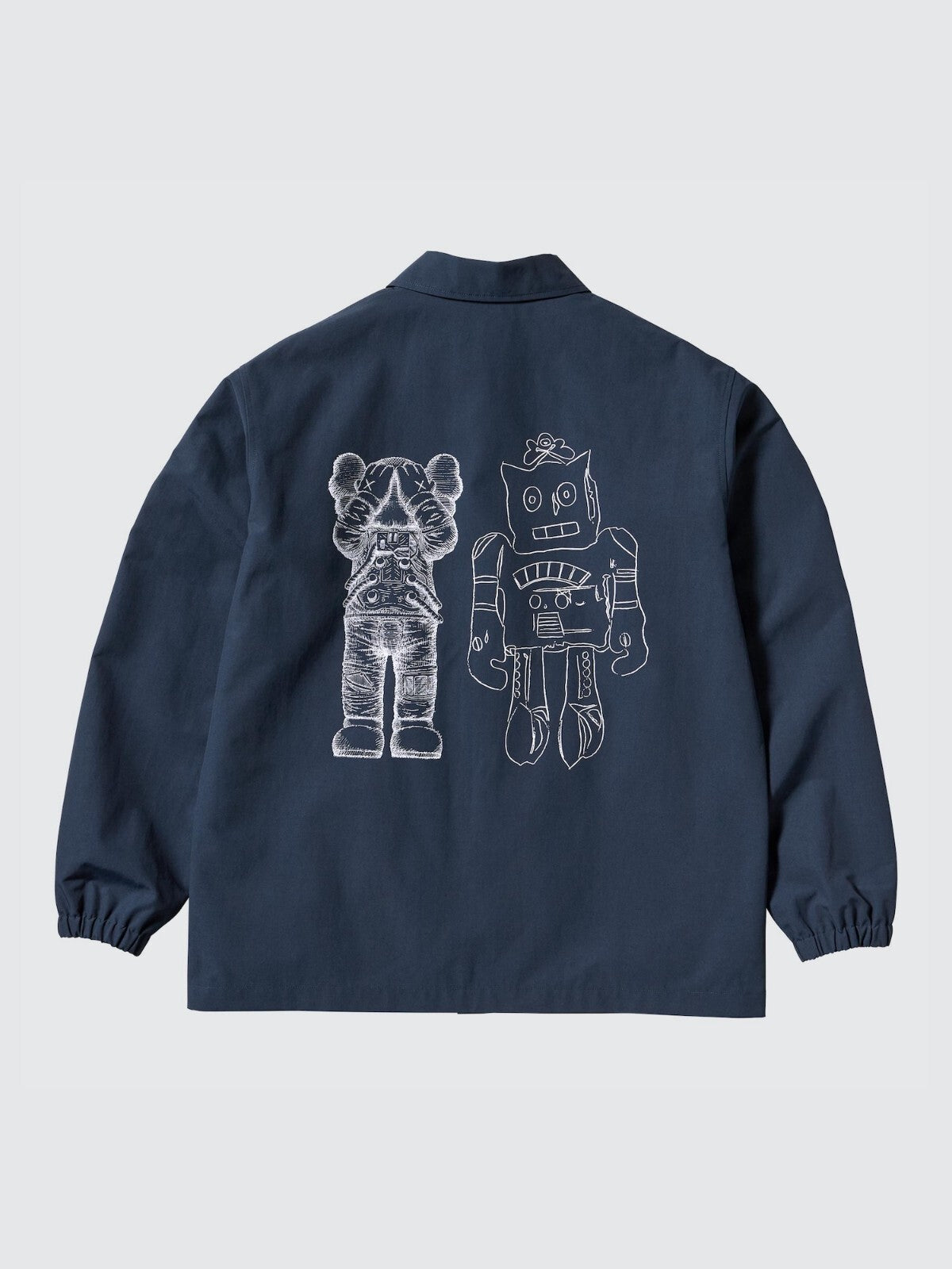 NEW  UNIQLO KAWS & WARHOL COLLECTION Coach Jacket Black Navy XS- XL JAPAN