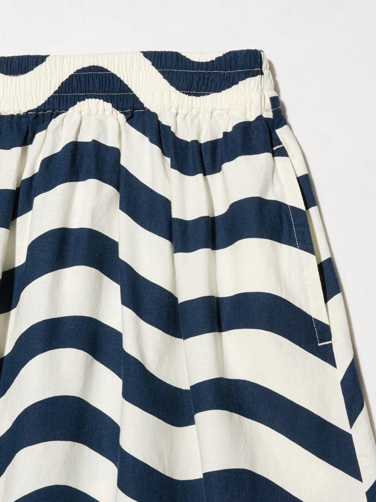 Bargain Price UNIQLO marimekko linen-blend skirt WOMEN New Japan