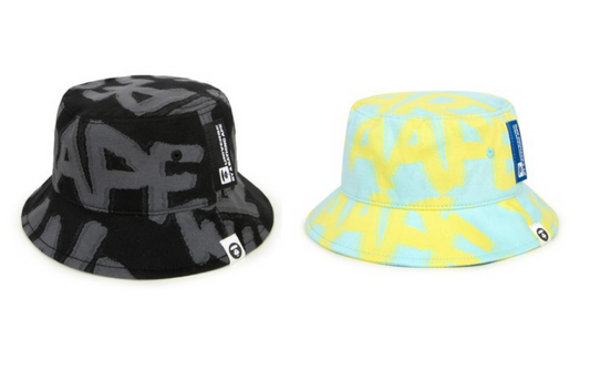 【SIze：M,L】AAPE BY A BATHING APE Bucket Hat 2024 Jacquard Woven AAPE Logo