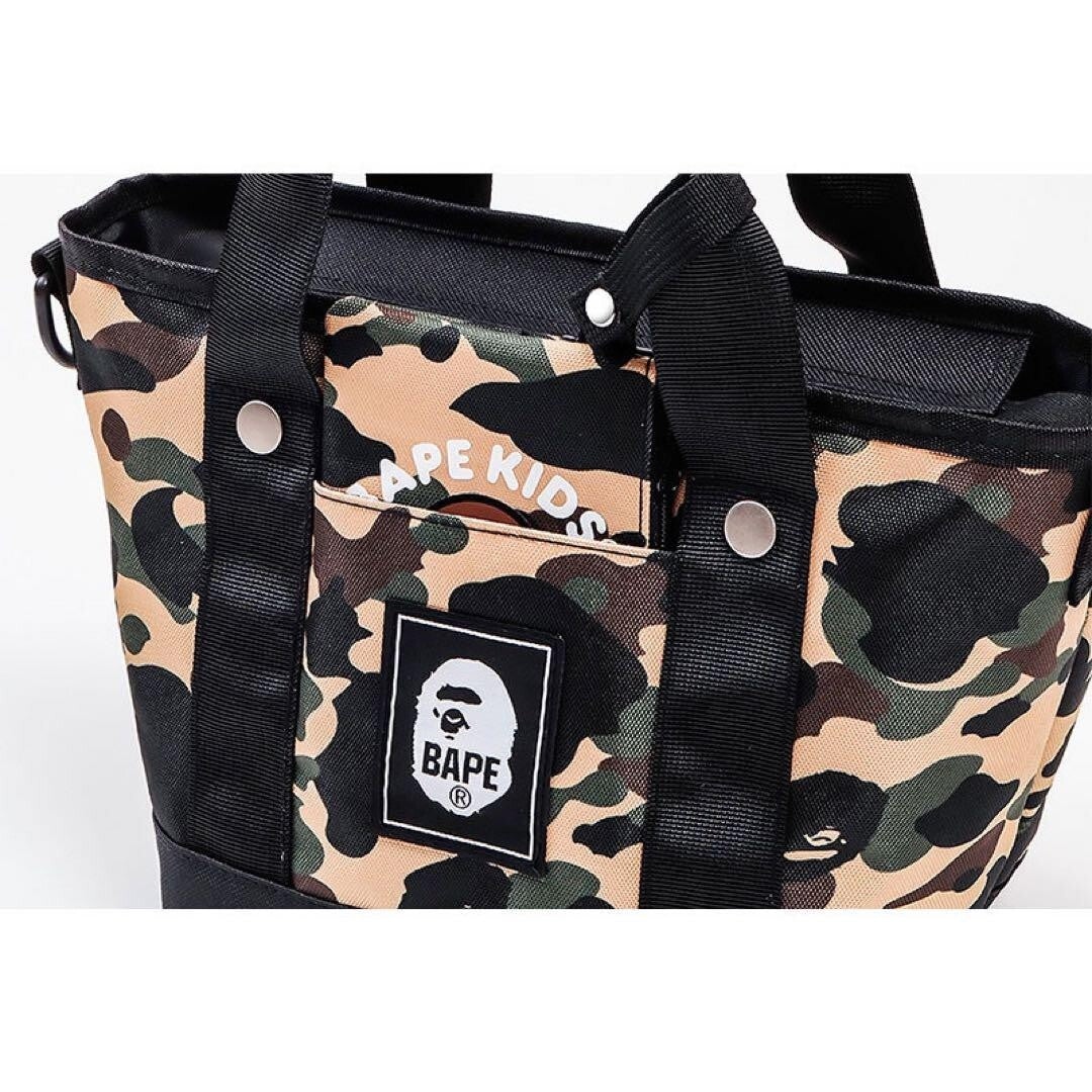 NEW A BATHING APE BAPE KIDS Tote Bag & Mini Purse Set 2021 from Japan