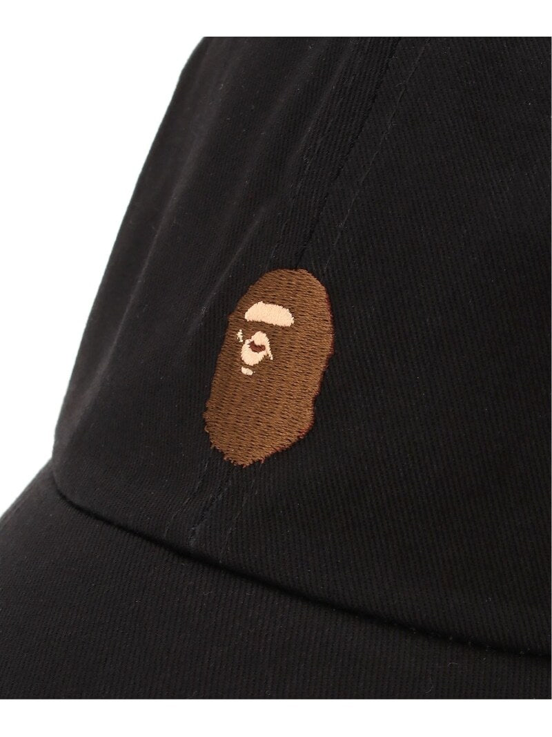 【Free size： Japan limited edition】 A BATHING APE APE HEAD ONE POINT CAP