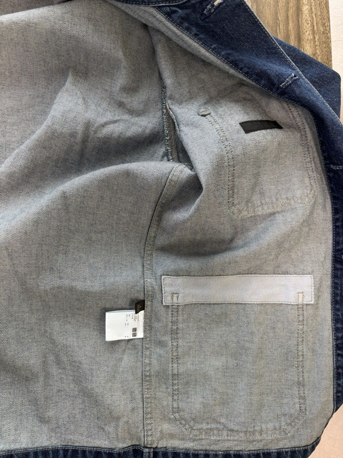 size S,XL　UNIQLO Utility Jacket (Denim) Blue Unisex Japan Large pocket  Used