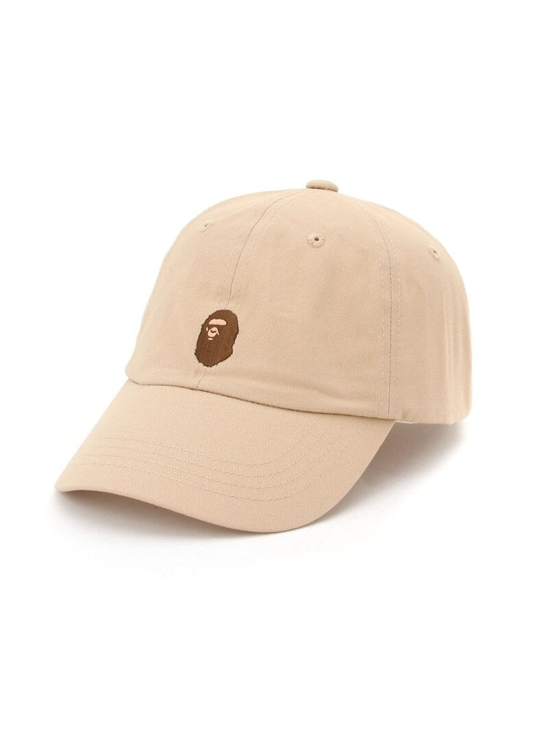 【Free size： Japan limited edition】 A BATHING APE APE HEAD ONE POINT CAP
