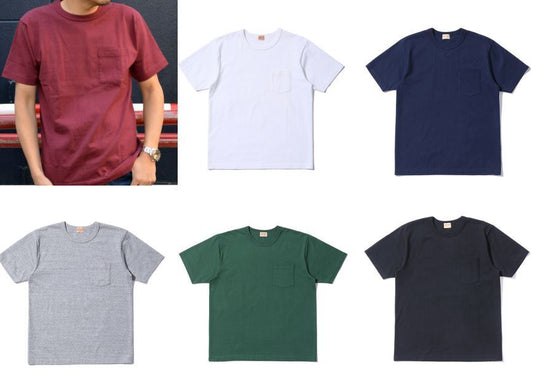 【1pack】S-XL WHITESVILLE 14 T-shirt with pockets WV78932 Japan Toyo sp