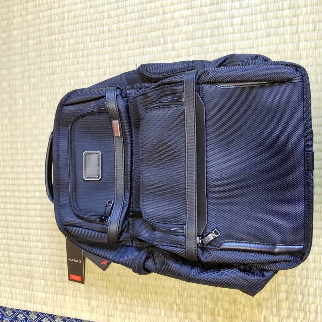 TUMI ALPHA3 Brief Pack Backpack Ballistic Black 2603578D3 outlet