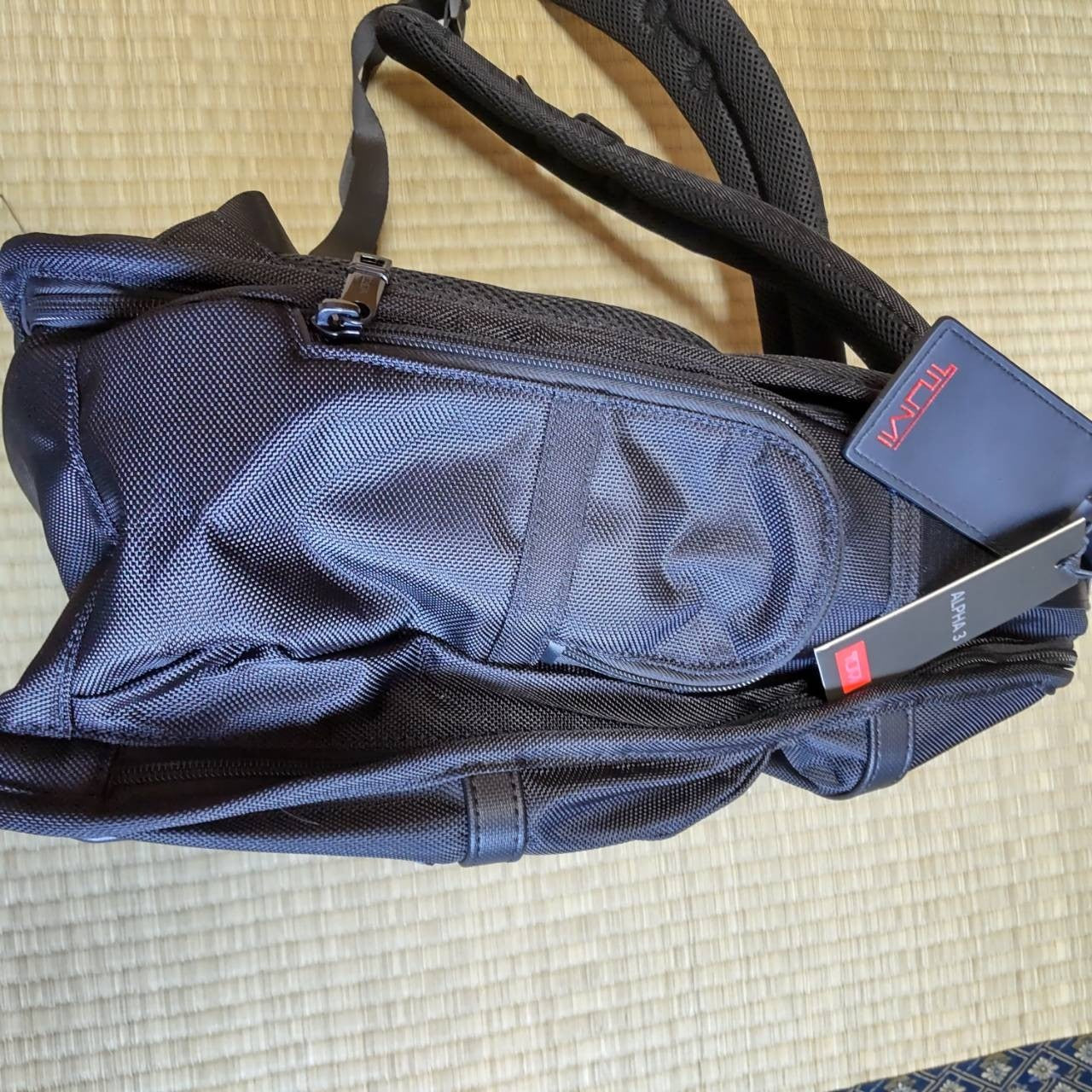 TUMI ALPHA3 Brief Pack Backpack Ballistic Black 2603578D3 outlet